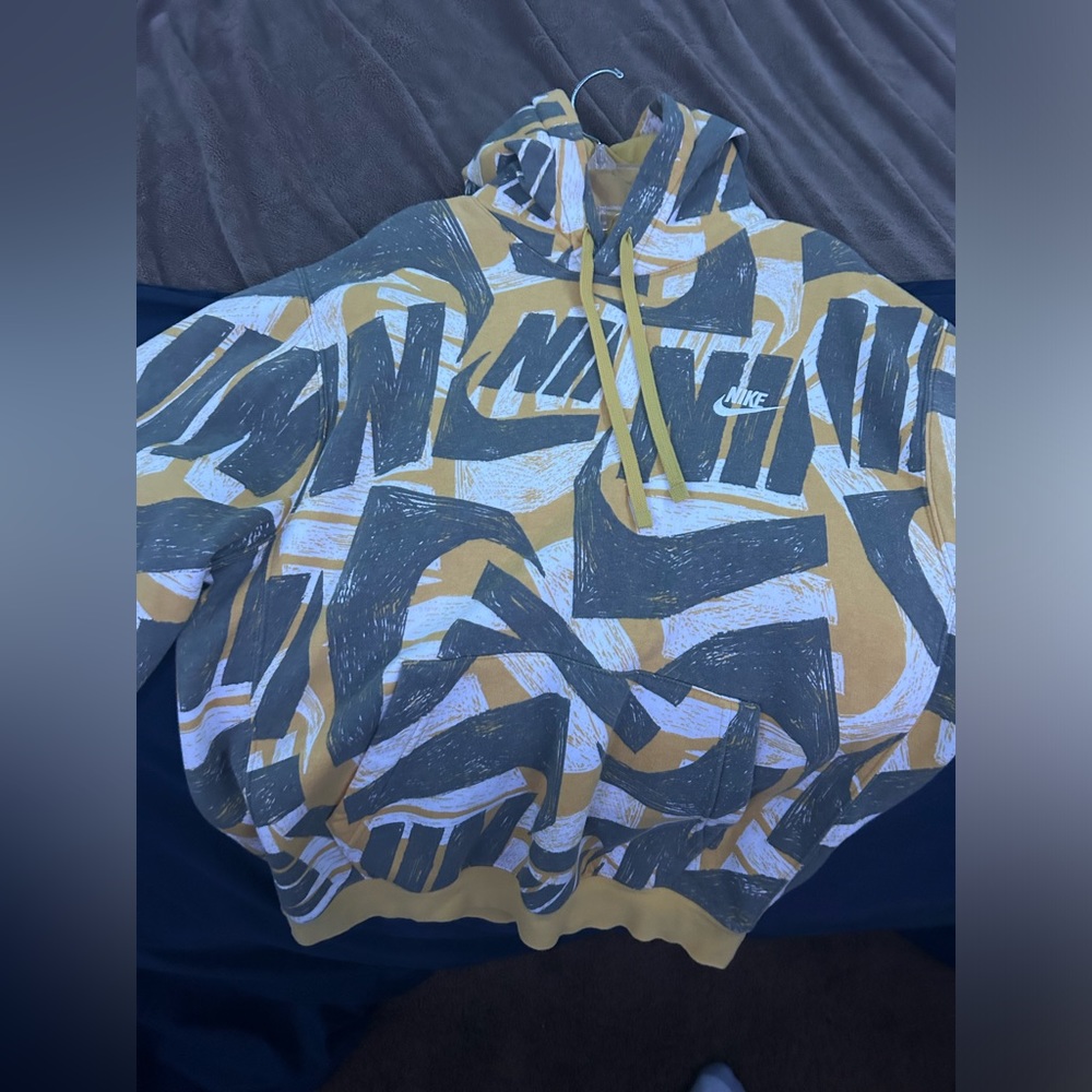 Yellow Nike Hoodie